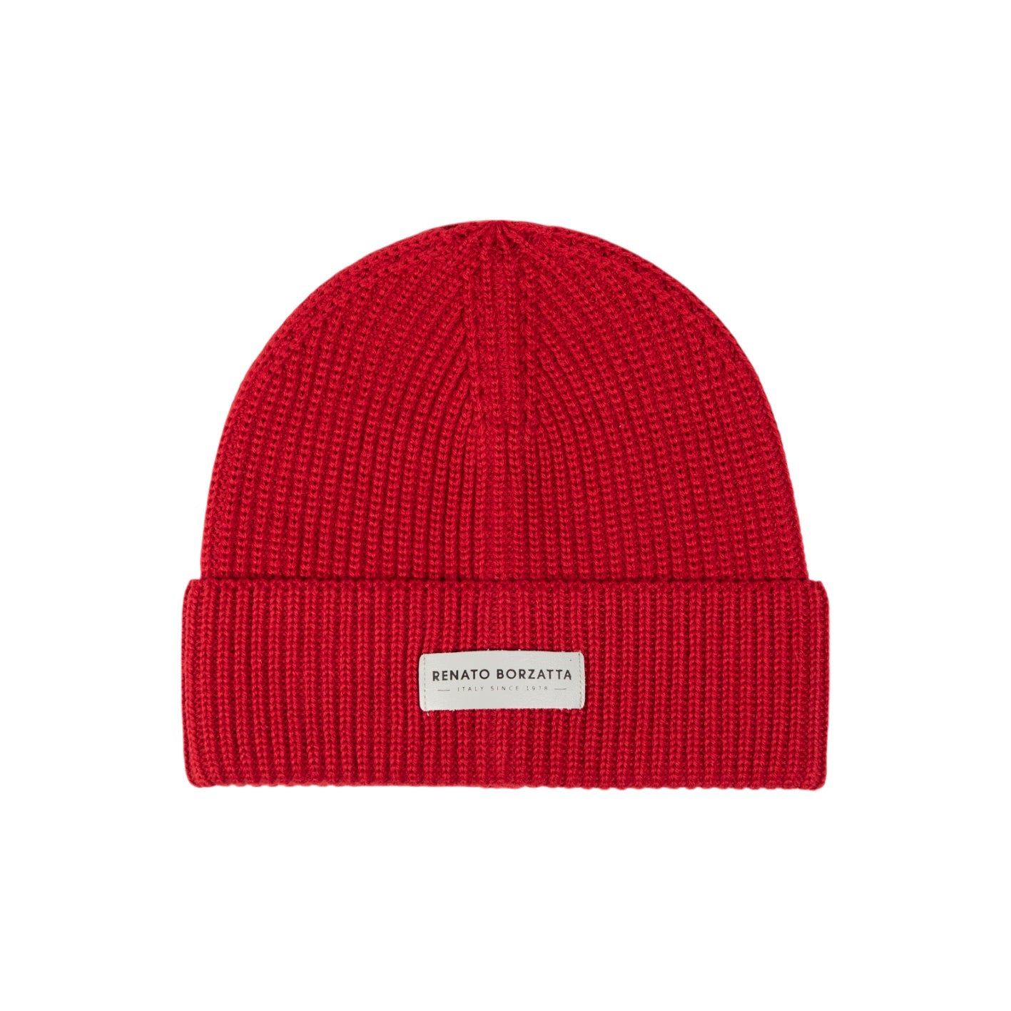 RB5004V  | Set Sciarpa e Berretto in Maglia CERVINO Misto Lana Made in Italy. Colore Rosso - Taglia Unica